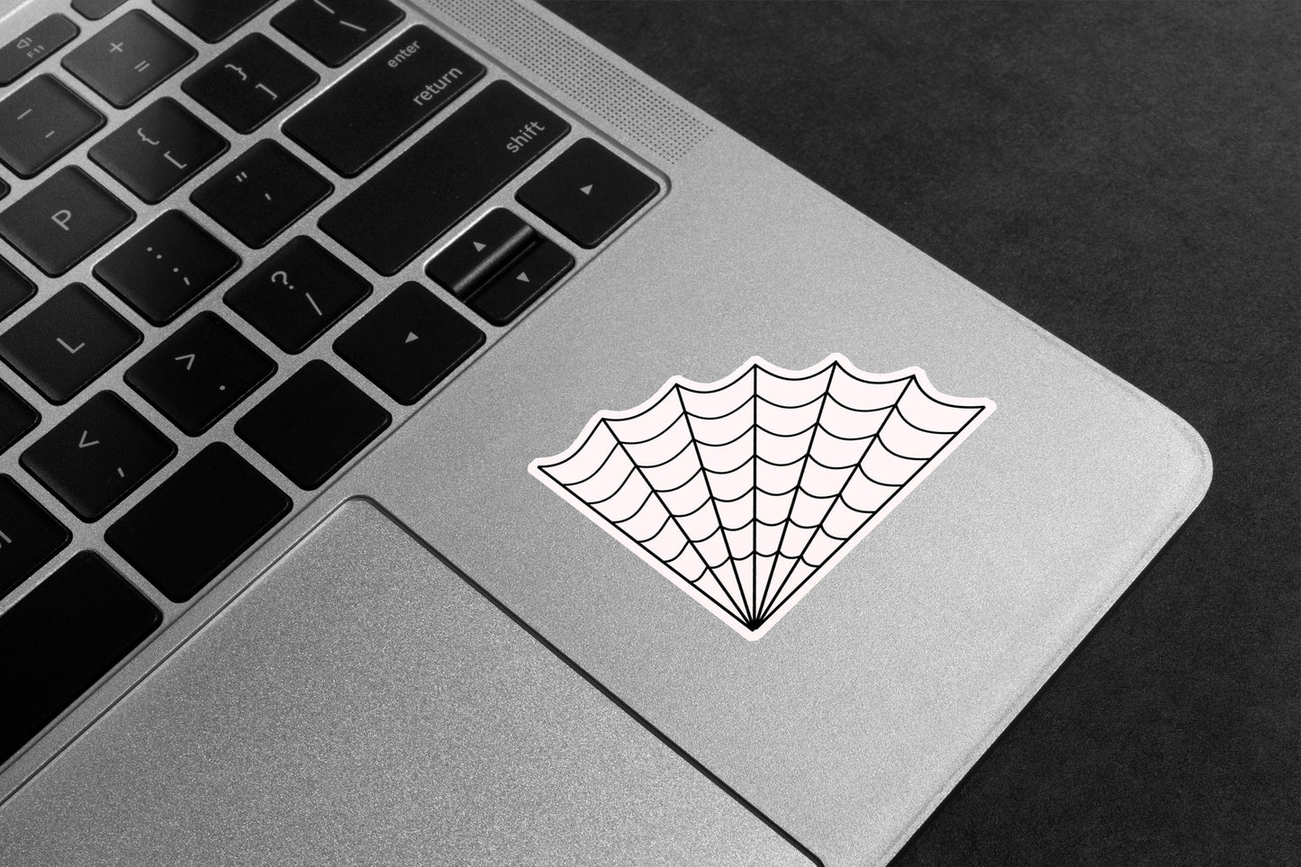 Corner Spiderweb Premium Vinyl Stickers