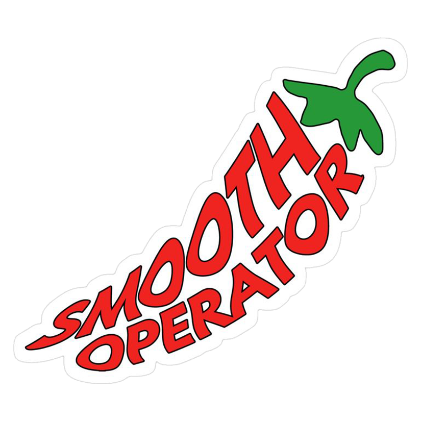 Smooth Operator Chili Pepper Premium Vinyl Stickers