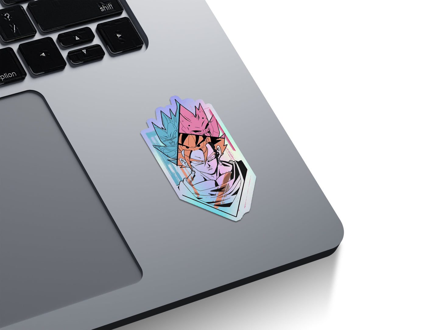 Vegito, Vegeta & Kid Buu Holographic Stickers