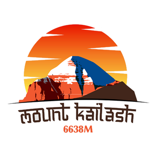 Mount Kailash Sunset Premium Vinyl Stickers
