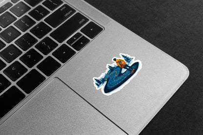 Winding Path Explorer Premium Vinyl Stickers