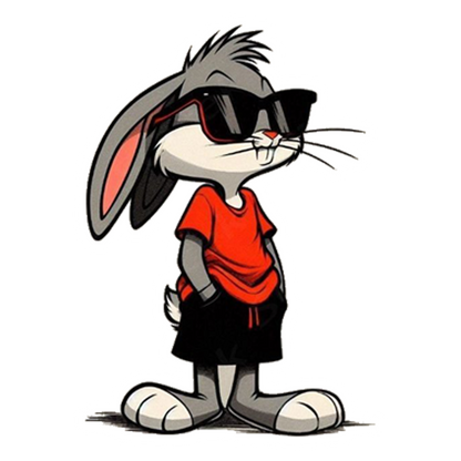 Bugs Bunny Shades Premium Vinyl Stickers