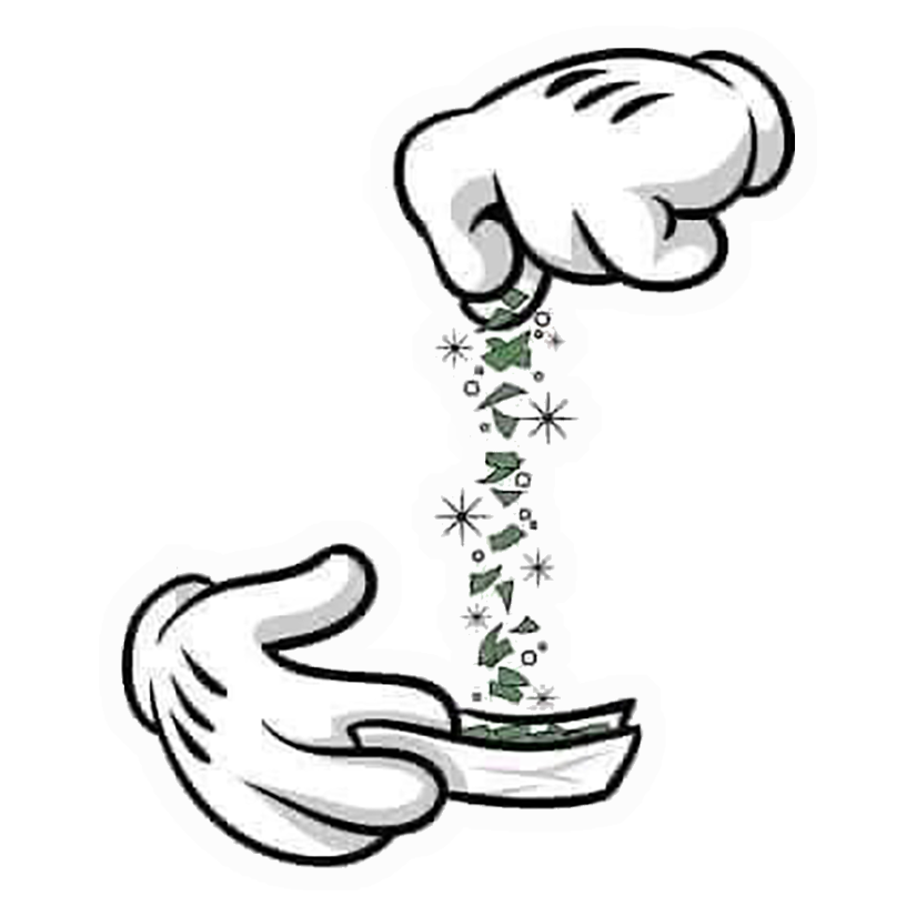 Cartoon Hands Rolling Premium Vinyl Stickers