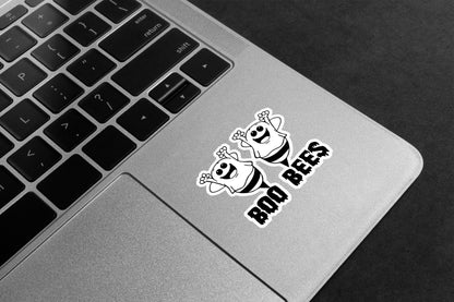 Boo Bees Funny Ghosts Premium Vinyl Stickers