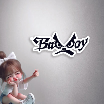 BadBoy Stylized Logo Premium Vinyl Stickers