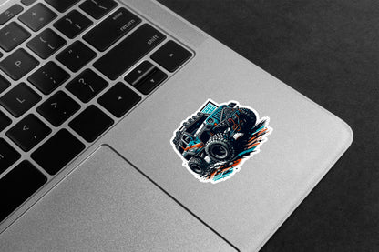 Custom Offroad Jeep Premium Vinyl Stickers
