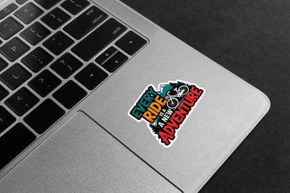 Every Ride Adventure Bike Premium Vinyl Stickers