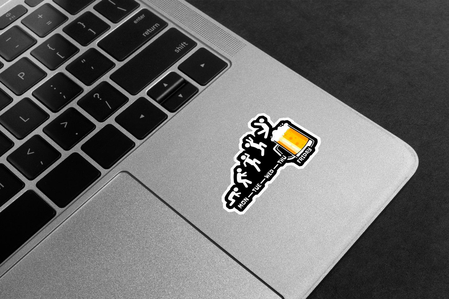Week To Friday Beer Premium Vinyl Stickers