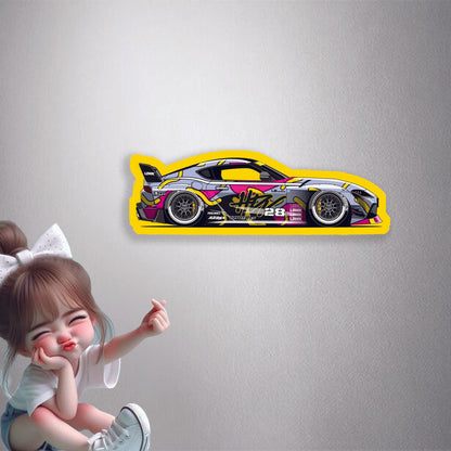 LBWK Tuned Car Premium Vinyl Stickers