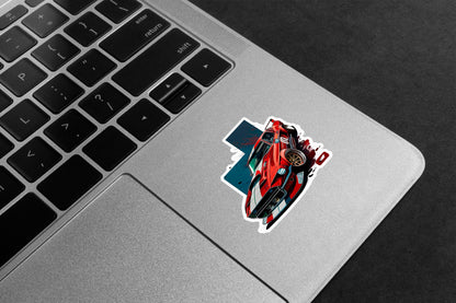 Classic Mustang Racer Premium Vinyl Stickers