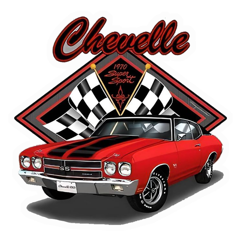 1970 Chevelle SS Premium Vinyl Stickers