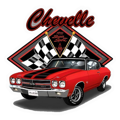 1970 Chevelle SS Premium Vinyl Stickers