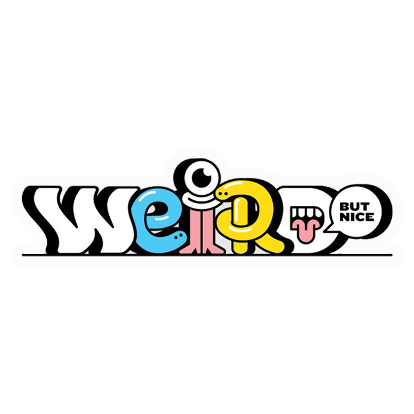 Weird But Nice Humour Premium Vinyl Stickers