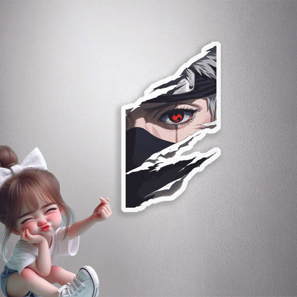 Kakashi Sharingan Eye Premium Vinyl Stickers