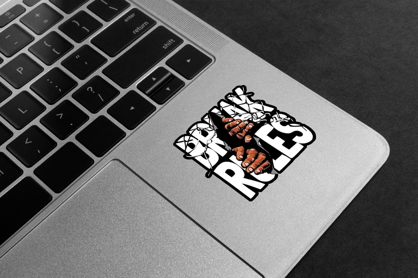 Break Rules Rebel Premium Vinyl Stickers