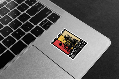 Life Is Adventure Van Premium Vinyl Stickers