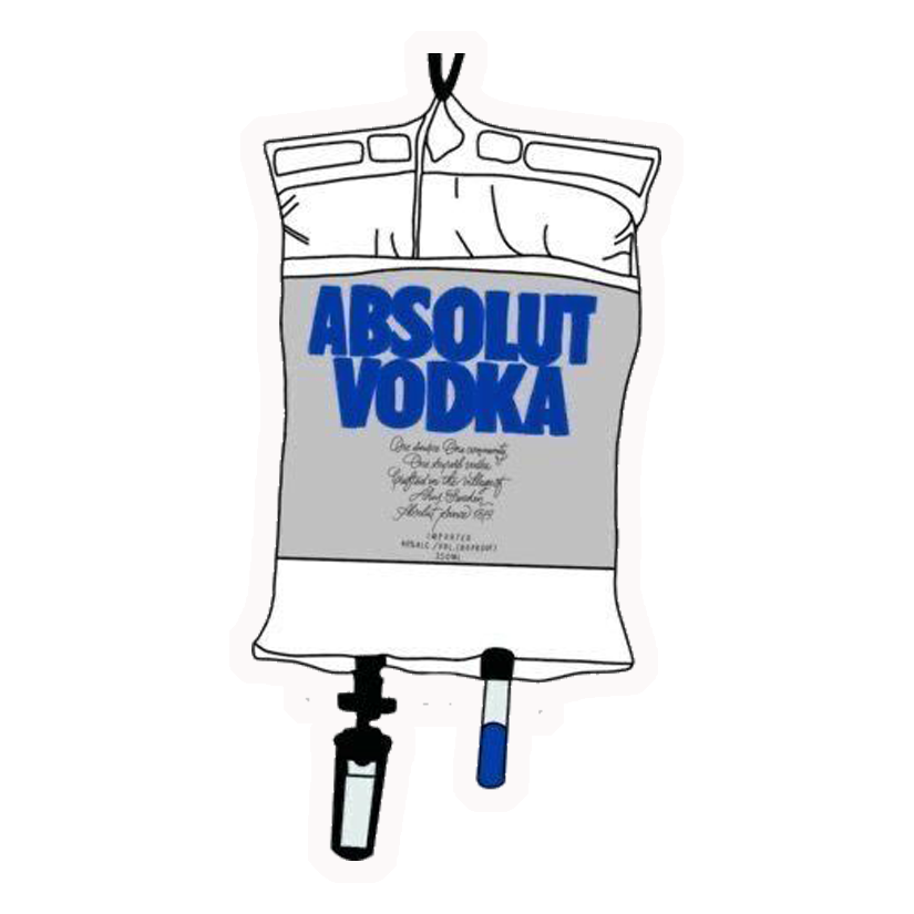 Absolut Vodka IV Premium Vinyl Stickers