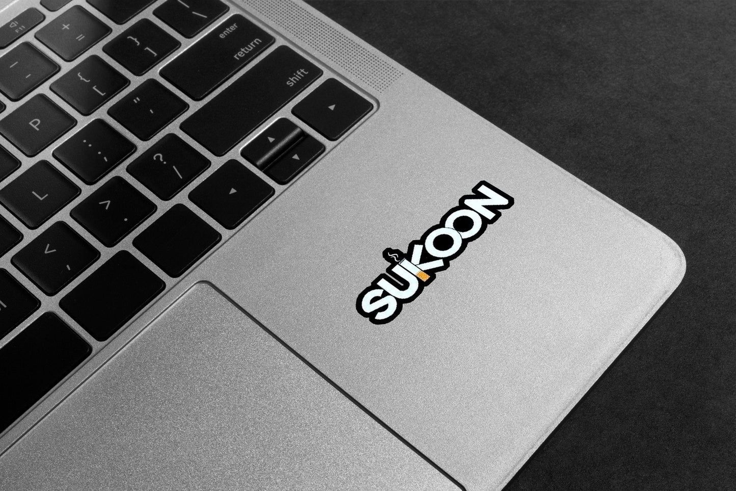 Sukoon Cigarette Style Premium Vinyl Stickers