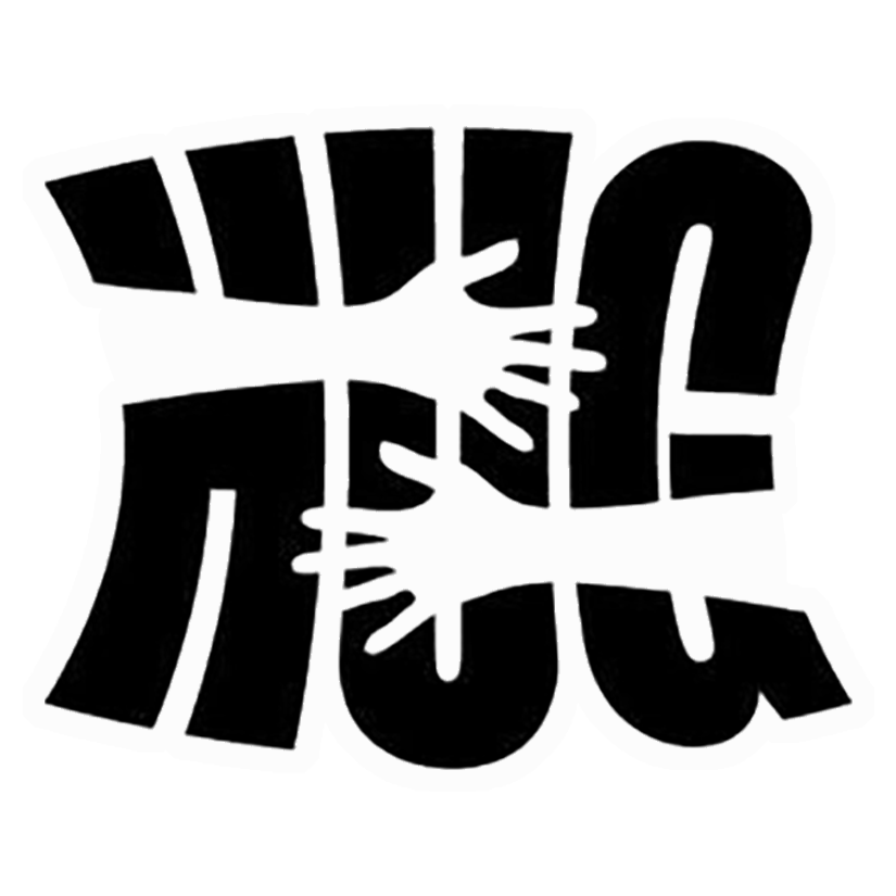 Hug Word Art Premium Vinyl Stickers