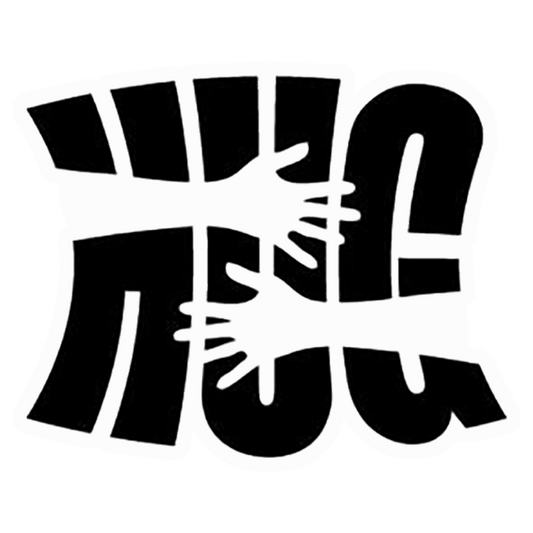 Hug Word Art Premium Vinyl Stickers