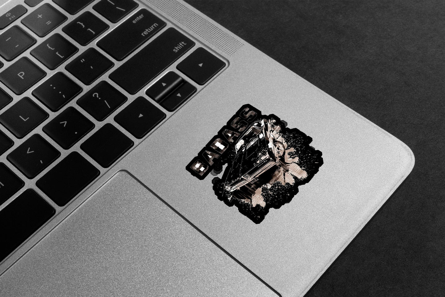 Badass Muscle Car Premium Vinyl Stickers