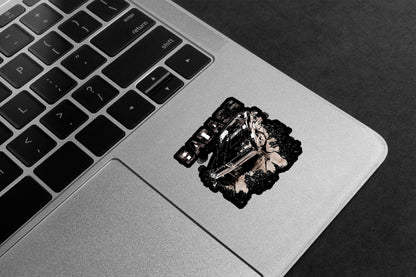 Badass Muscle Car Premium Vinyl Stickers