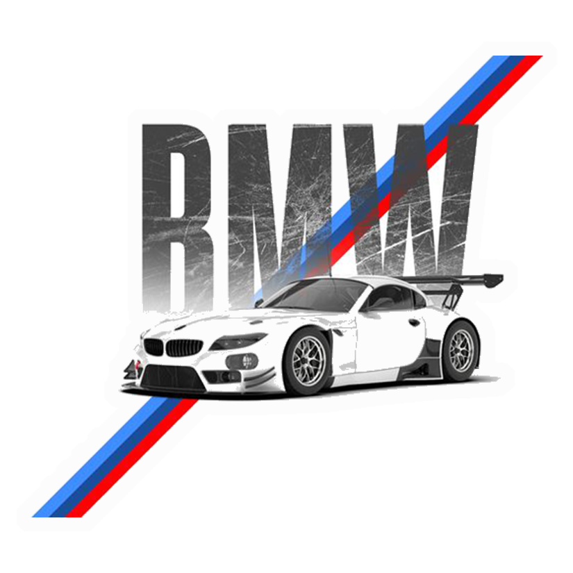 BMW Z4 GT3 Race Premium Vinyl Stickers