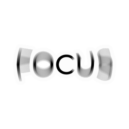 Focus Blurred Vision Premium Vinyl Stickers