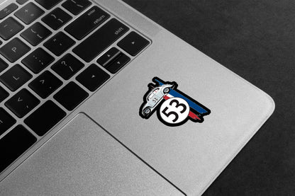 Herbie The Love Bug Premium Vinyl Stickers