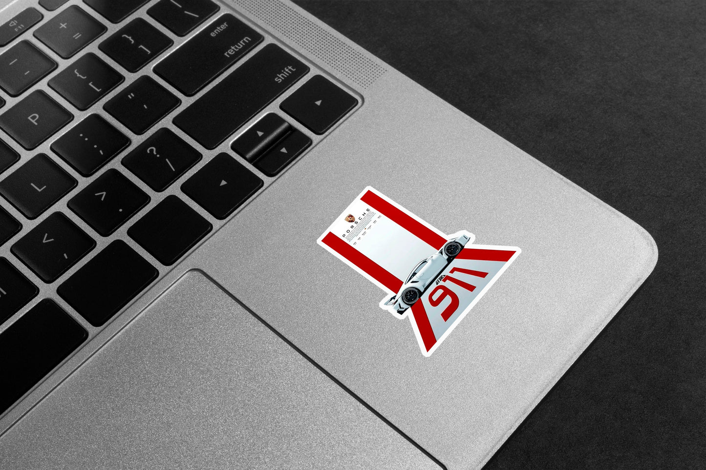 Porsche GT3 RS Specs Premium Vinyl Stickers