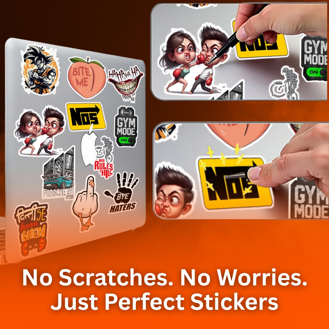 One Piece Damn Premium Vinyl Stickers