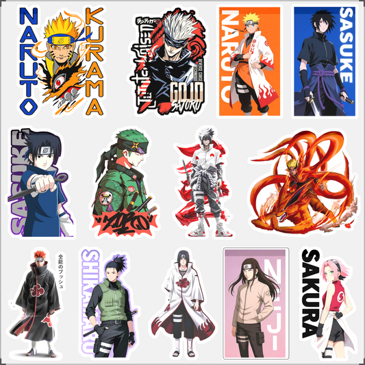 Naruto Bundle (Minimum 11 Stickers)