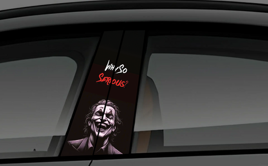 Sasuke Uchiha Rinnegan & Sharingan Eye Car Pillar Wrap