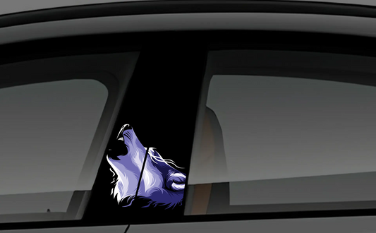 Midnight Frost" Howling Wolf