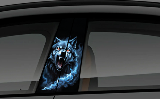 Shadow Fury" Snarling Wolf