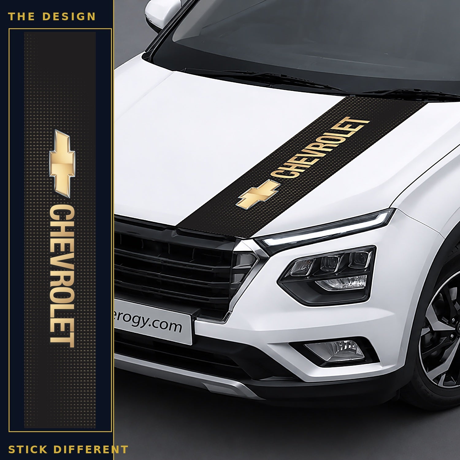 Chevrolet Car Bonnet Wrap design