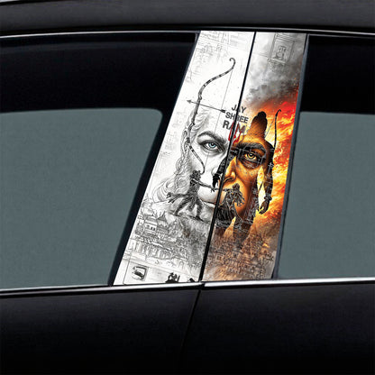 Shree Ram Car B-Pillar Wrap