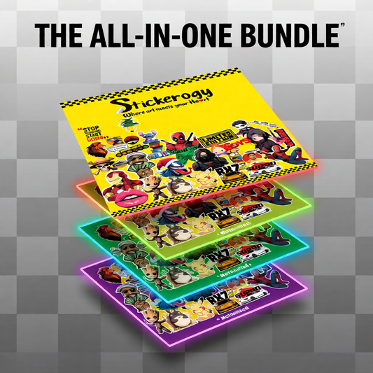 25 Multi Sticker Pack