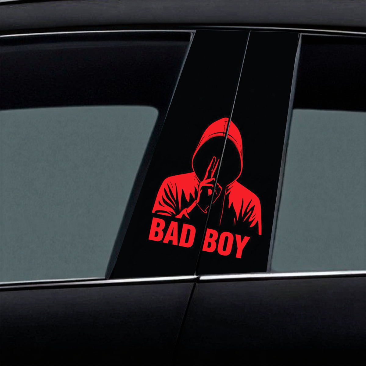 Bad Boy Car B-Pillar Wrap