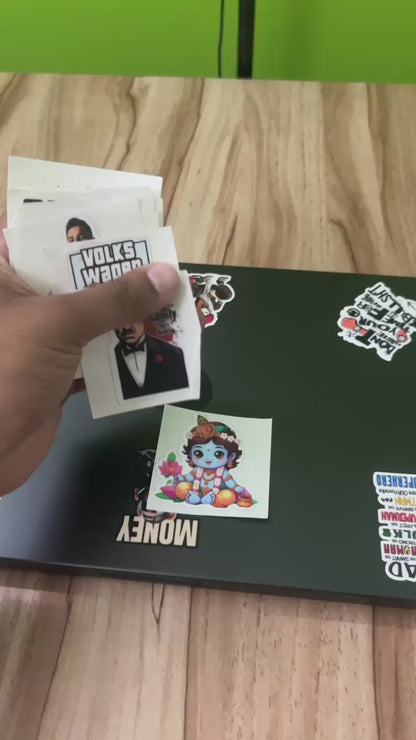 The ₹10 Sticker Vault — 50 Random Premium Stickers