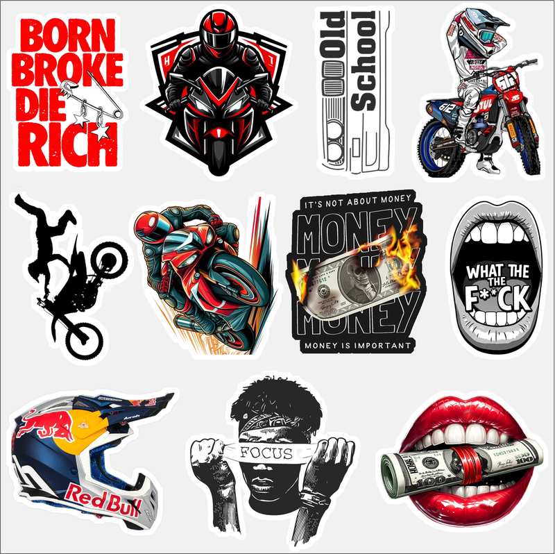 Bike Bundles (Minimum 11 Stickers)