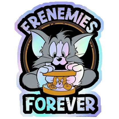 Frenemies Forever Holographic Stickers