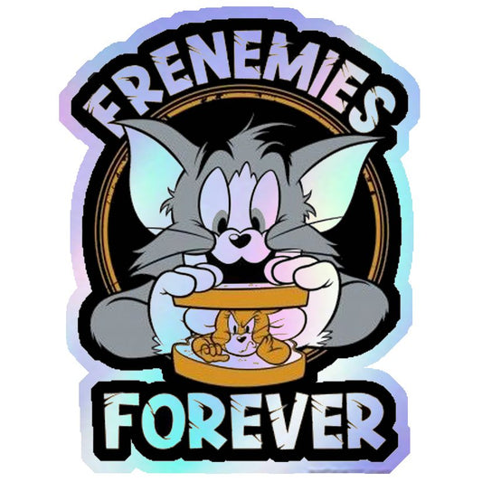 Frenemies Forever Holographic Stickers