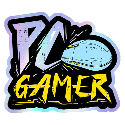 PC Gamer Holographic Stickers
