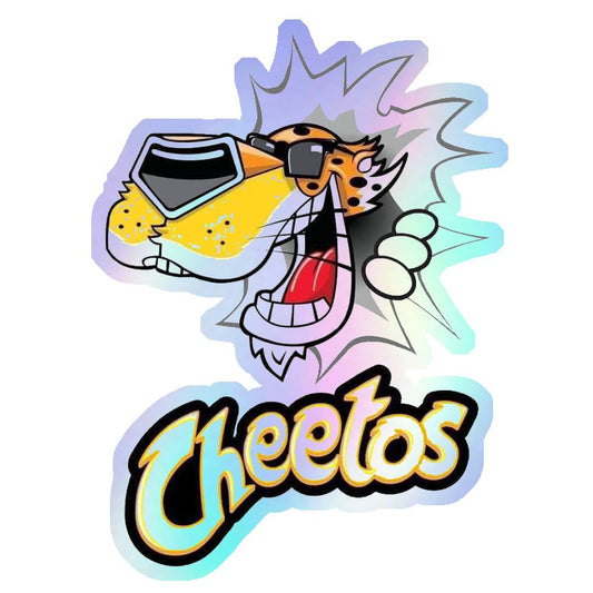 Chester The Cheetah Holographic Stickers