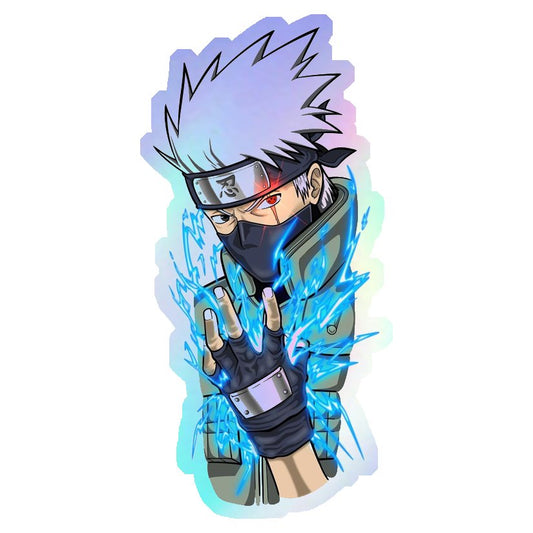 Kakashi Chidori Holographic Stickers