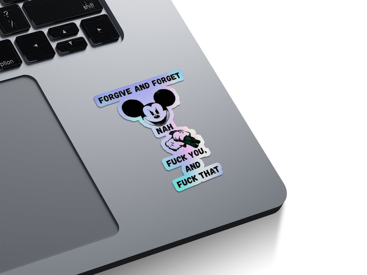 Forgive and Forget? Nah. Holographic Stickers