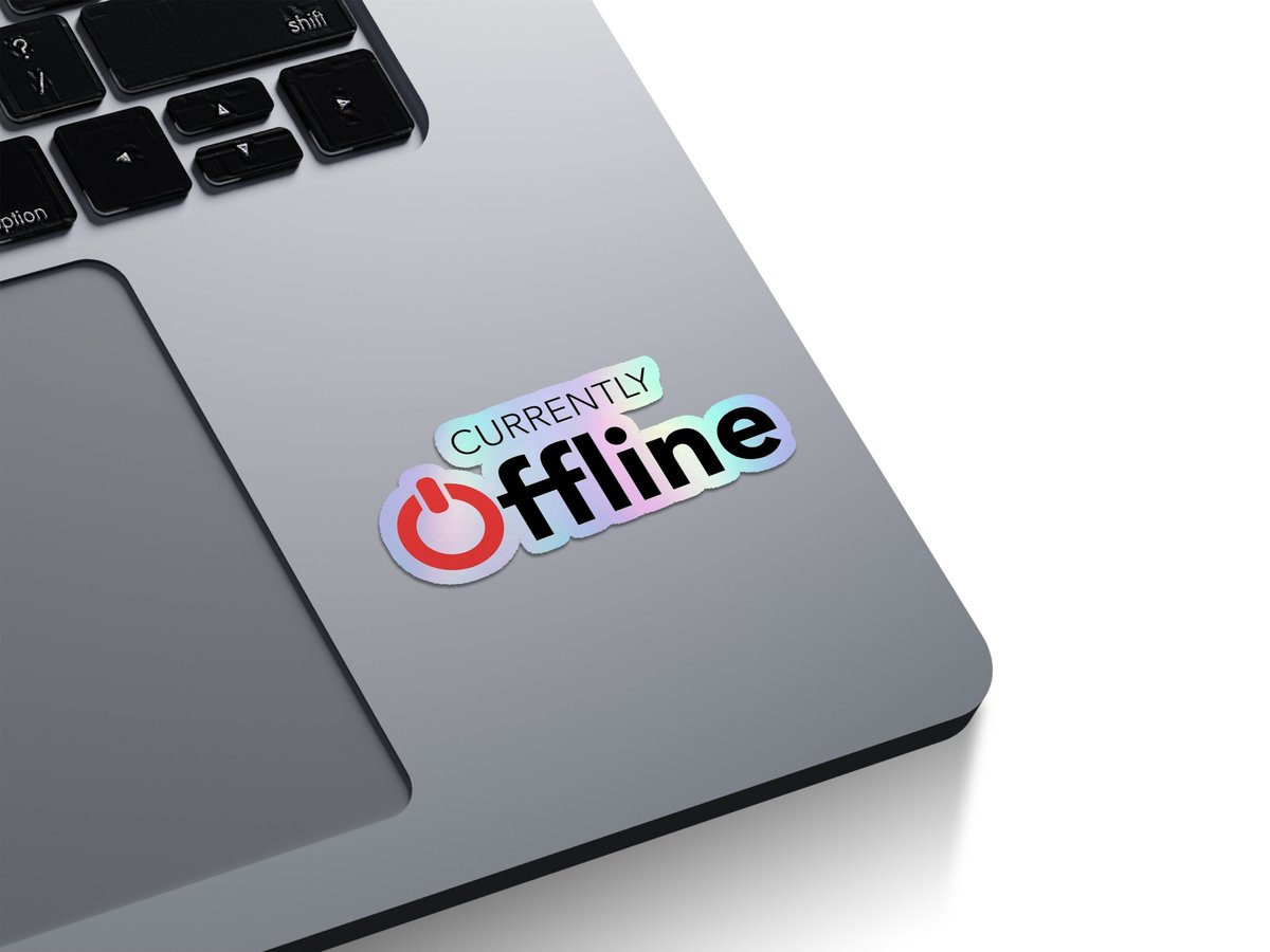 Currently Offline Holographic Stickers