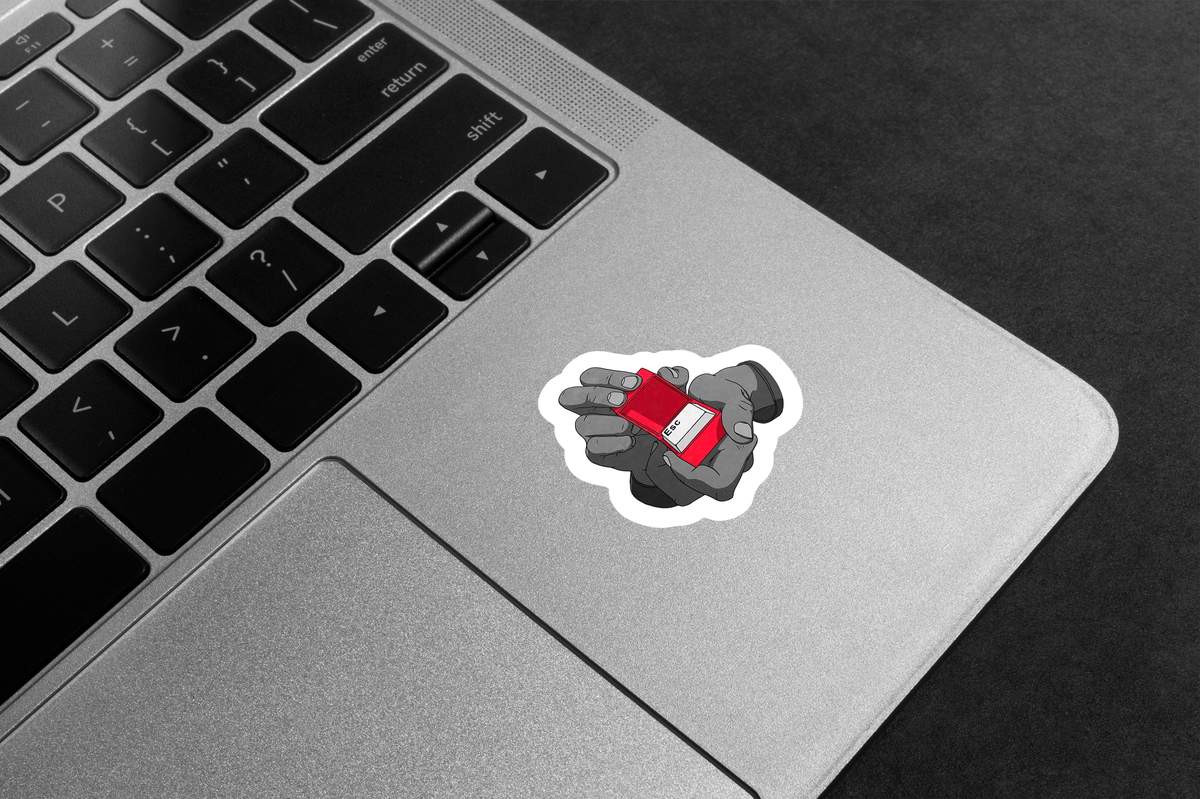 Escape Ring Premium Vinyl Stickers