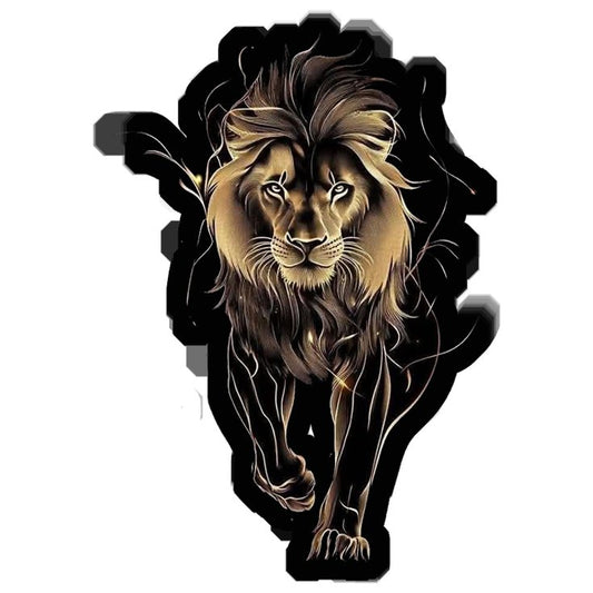 Golden Lion Premium Vinyl Stickers
